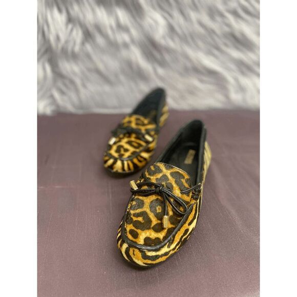 MICHAEL Michael Kors Women's Sutton Moccasin Flat Loafers - Butterscotch 6.5M - Picture 3 of 8